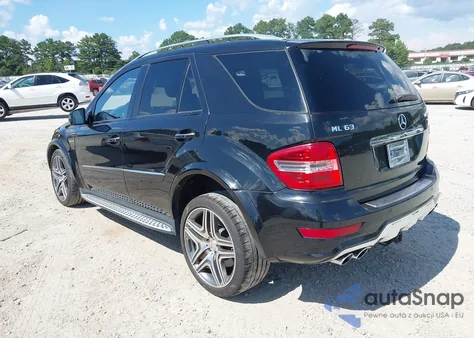 2011 Mercedes-Benz Ml 63 Amg 4Matic из США, поврежденный, VIN 4JGBB7HB2BA641595